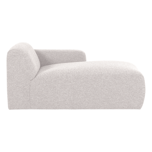 WOOOD chaise longue bank rechts Mojo Base - Bouclé - Ecru - 74x112x162