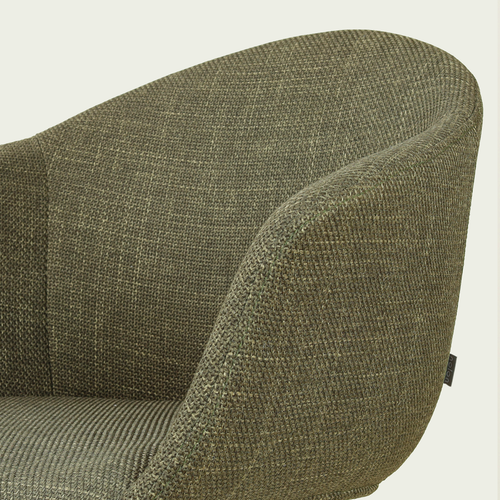 Nolon Nino-Otis barkruk forestgroen - zwart onderstel - 65 cm - vtwonen shop