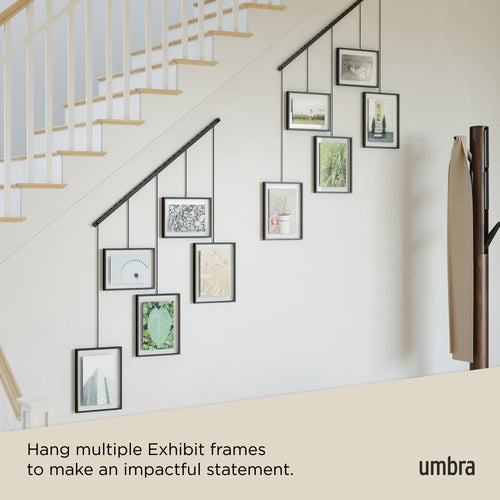 Umbra set met fotolijsten (5) Exhibit - 79 x 3 x 43 cm - Zwart