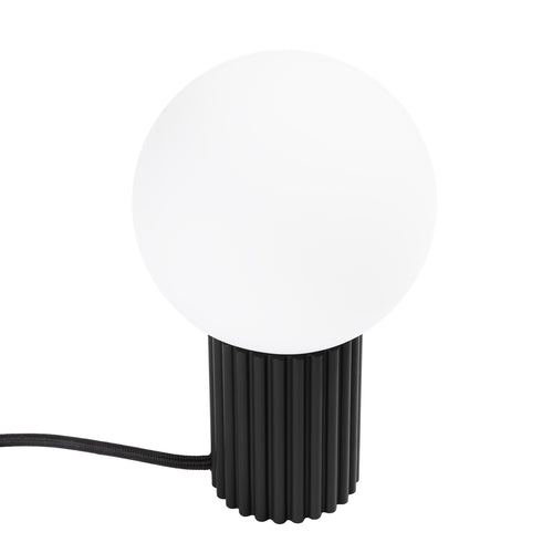 Sollux Lighting Tafellamp HALO zwart - 12x12x19cm