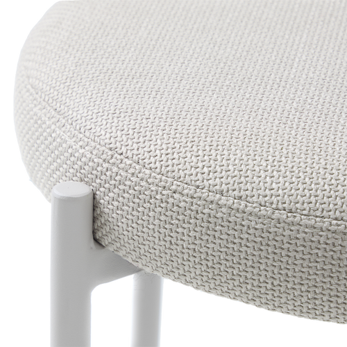 Olivine Pico Metalen Krukje Beige - 48 cm