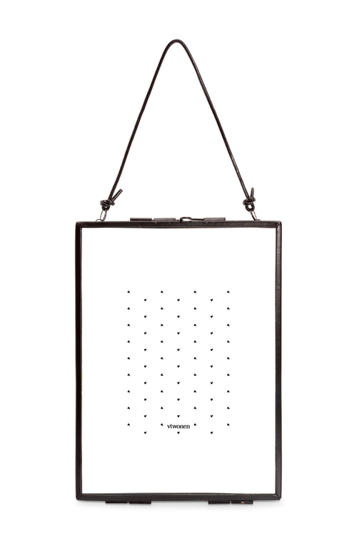 vtwonen Fotolijsten - Set van 2 - Zwart - Metaal - 14 x 19 cm