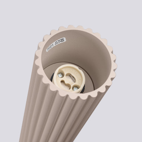 Sollux Lighting Plafondlamp KARBON 60 taupe - 6,5x6,5x60cm