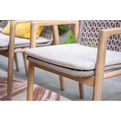 Garden Impressions tuinset Luando - Tamako - bruin - 220x100 cm - 7-delig