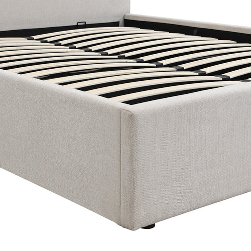 Calicosy - Opbergbed ELYA - beige 215x170x88 cm