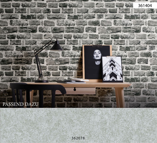 A.S. Création behang stenen muur donkergrijs - 53 cm x 10.05 m - AS-361404