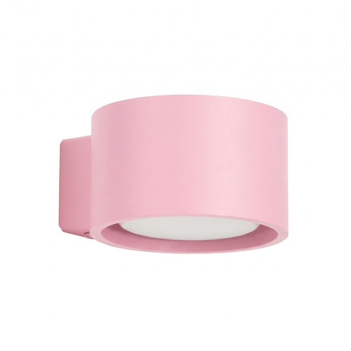 Sollux Lighting Wandlamp MODO 1 roze Gx53 - 10x12x6cm