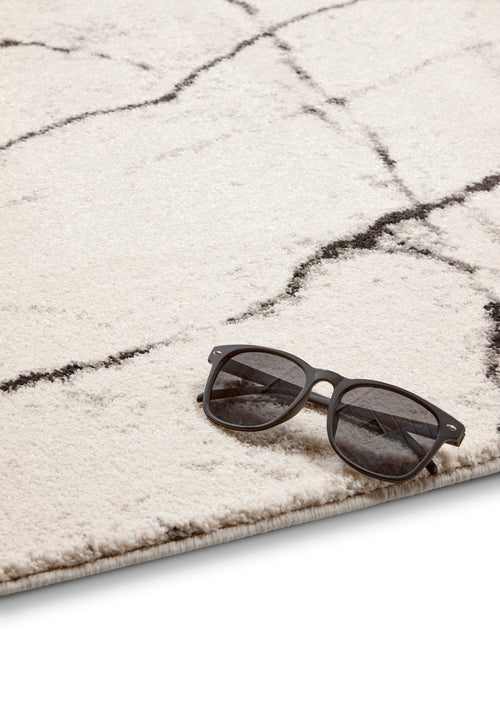 AFK Living vloerkleed Marble - zeer zacht - beige - 80 x 150 cm - vtwonen shop