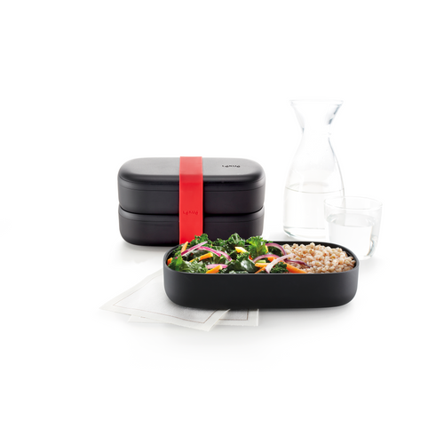 Lékué Lunchbox To Go Set, met Bestek