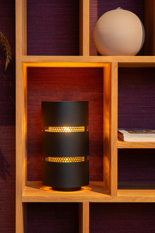 Lucide tafellamp ROSAS - 1xE27 - Zwart