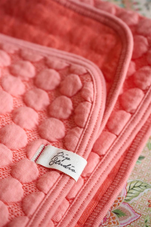 Pip Studio sprei Fill in the dots - 160x260 cm - roze - vtwonen shop