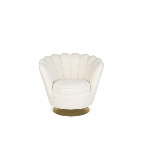 Bold Monkey Mother Of All Shells fauteuil teddy naturel - vtwonen shop