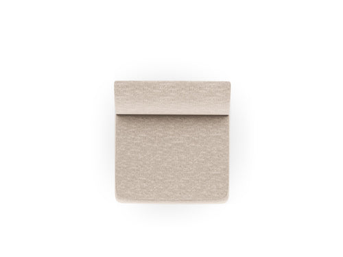 Micadoni Module Miley chenille beige - 90x75x70cm