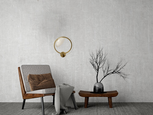 Maytoni - Wandlamp Lunare - Messing - Ø32 - vtwonen shop