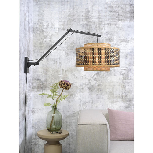 GOOD&MOJO wandlamp Andes - bruin - Ø50cm - vtwonen shop