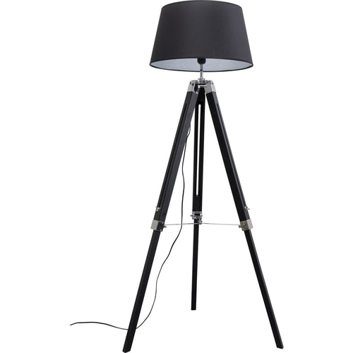 Kare Design Vloerlamp Raquette 144cm zwart