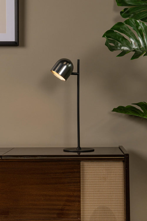 Lucide bureaulamp SKANSKA RECH - Geïntegreerde LED - Grijs ijzer