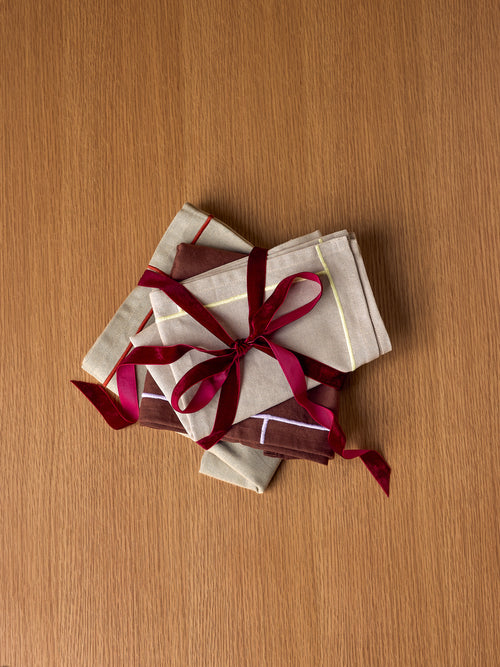 Hübsch theedoek Easypeasy - katoen - 60x80cm - vtwonen shop