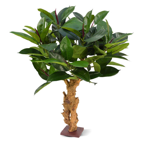 Maxifleur Philodendron op voet kunstplant 80cm