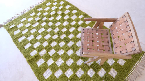 AFK Living vloerkleed Berber - handgemaakt - Wol - 184 x 288 cm - vtwonen shop