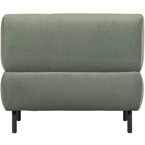 WOOOD fauteuil Lloyd - Velvet - Waterplant - 75x90x90 - vtwonen shop