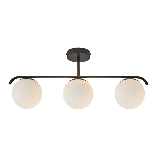 Nordlux Grant Plafondlamp - 3-lichts E14 - Zwart - vtwonen shop