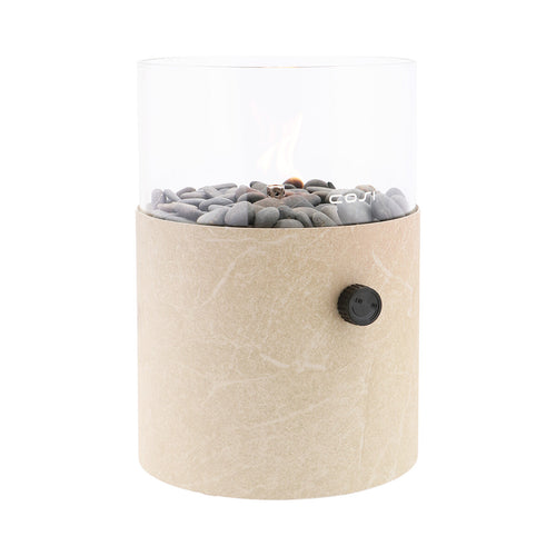 Cosi Fires gaslantaarn Cosiscoop XL Ø 20,5x30 cm - marble stone