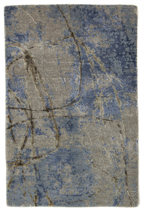 Vloerkleed MOMO Rugs Boulder Skyline Blue 140x200 cm - vtwonen shop