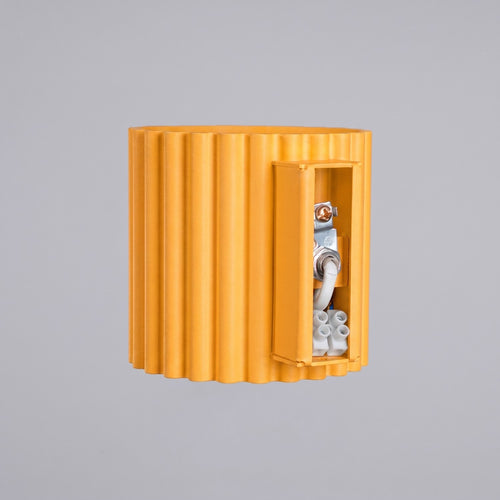 Sollux Lighting Wandlamp AURA geel G9 - 10x12x10cm