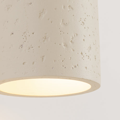 Sollux Lighting Wandlamp ORBIS beton beige - 10x12x10cm