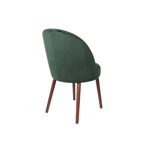 Dutchbone Barbara Eetkamerstoelen  Groen - Set van 2 - vtwonen shop