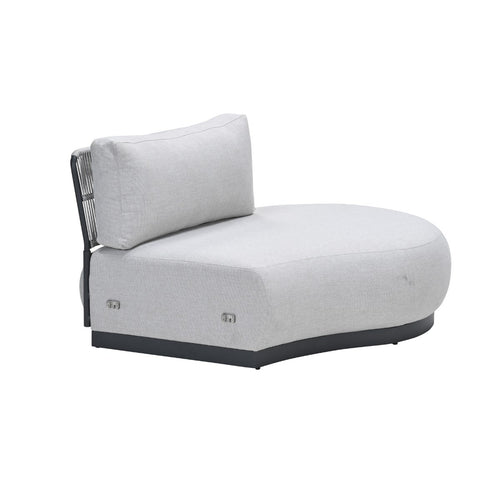 Garden Impressions Loungestoel San Jose ronding links - valley sand