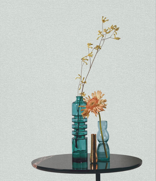 Masureel behang effen blauw - 53 cm x 10.05 m - 631921 - vtwonen shop