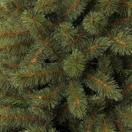 Black Box Trees Toronto Kunstkerstboom Deluxe - Kerstboom H155 x Ø114 cm - met Witte Naaldtips en PVC Naalden - Kerstversiering voor Binnen -