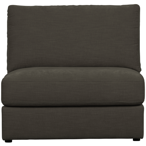 vtwonen 1-zits bank element zonder arm Family - Polyester - Antraciet - 85x90x98 - vtwonen shop