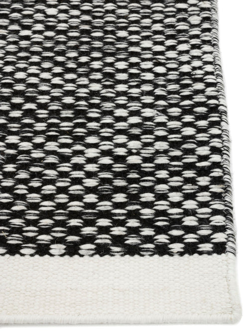 Vloerkleed MOMO Rugs Vaasa Black White (outlet) 160x230 cm - vtwonen shop