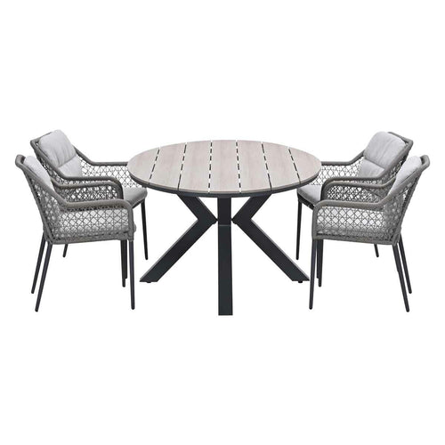 Garden Impressions tuinset Pemba - Tulli - taupe - 180x115 cm - 5-delig - vtwonen shop