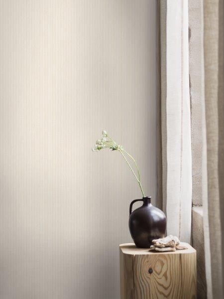 Borastapeter behang strepen beige - 53 cm x 10.05 m - 660482 - vtwonen shop