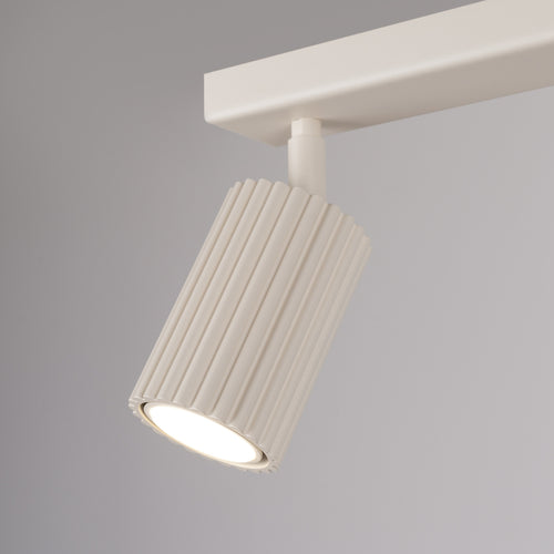 Sollux Lighting Plafondlamp KARBON 2 beige - 30x6,5x16,5cm