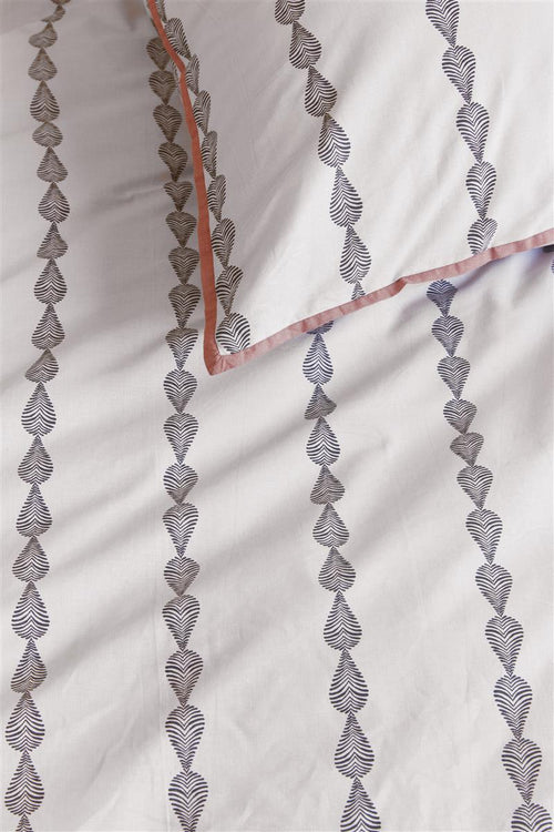 vtwonen Upside Down dekbedovertrek - Tweepersoons - 200x200/220 - Zand - vtwonen shop