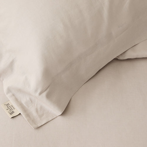 Walra - Dekbedovertrek Linen Elegance - 200x220 cm - Zand