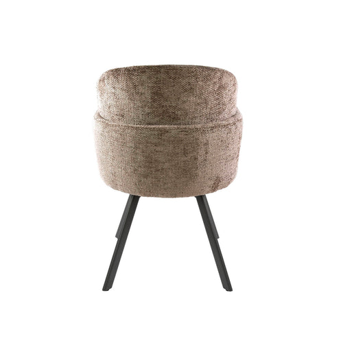 Giga Meubel Eetkamerstoel Embrace - Champagne - Draaibaar - Set van 2 - vtwonen shop