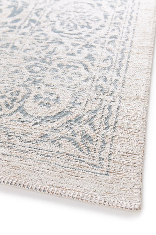 AFK Living vloerkleed Byzance - gerecyclede vezels - grijs - 120 x 170 cm