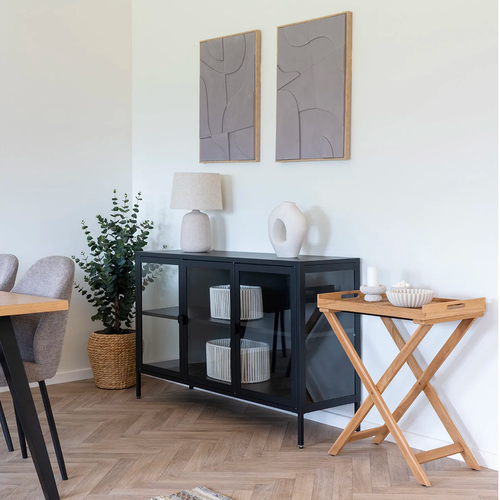 Artichok Celeste Houten Bijzettafel Naturel - 60 x 40 cm - vtwonen shop