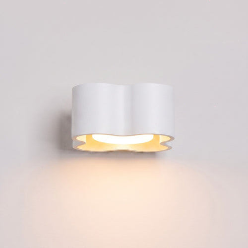 Sollux Lighting Wandlamp OVIO wit Gx53 - 12x14,5x6cm