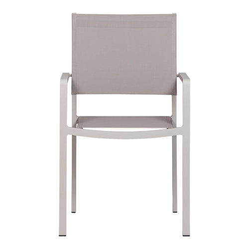 WOOOD tuintafel Bear & tuinstoelen Fowl - Aluminium - Zand - 75x240x87