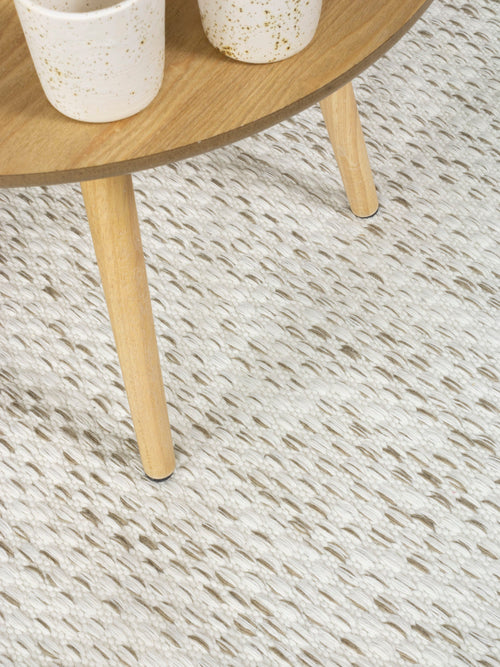 Vloerkleed MOMO Rugs Vaasa White Natural Rond (outlet) 200 rond