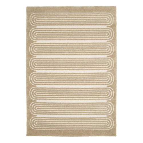 AFK Living vloerkleed Sinea - reliëfeffect - kastanje - 160 x 230 cm - vtwonen shop