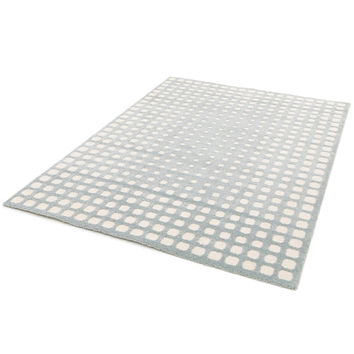 AFK Living vloerkleed Pixel - reliëfeffect - blauw - 160 x 230 cm