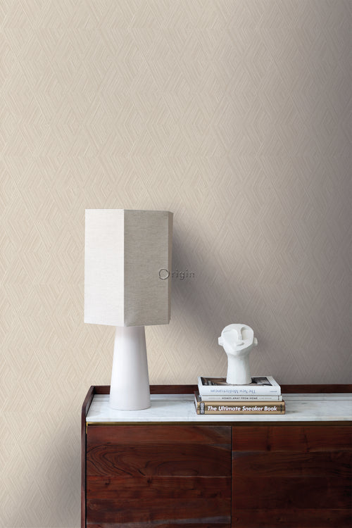 Origin Wallcoverings behang grafisch 3D motief zand beige - 0,53 x 10,05 m - 347839 - vtwonen shop